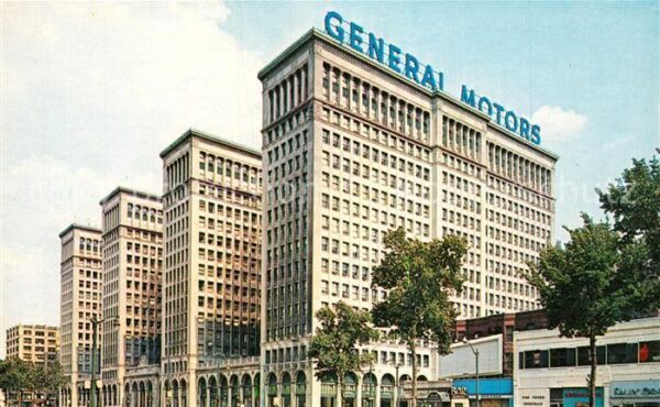 Detroit Michigan General Motors Building