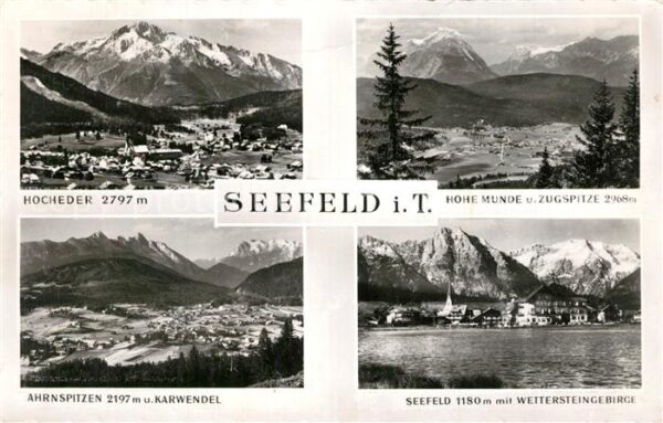 Seefeld Tirol Hocheder Hohe-Munde Zugspitze Seefeld A