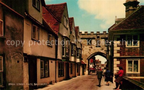 Salisbury Wiltshire High Street Gate