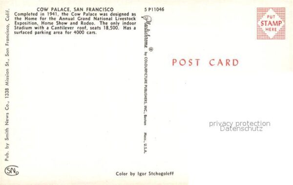 San Francisco California Cow-Palace – Bild 2