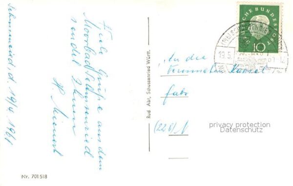 Schussenried Bad Moorbad Kurheim Zellerseebad Törle Bibl – Bild 2