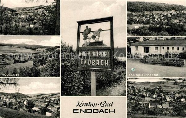 Endbach Gladenbach Kurinstitut Viadukt Fliegeraufnahme