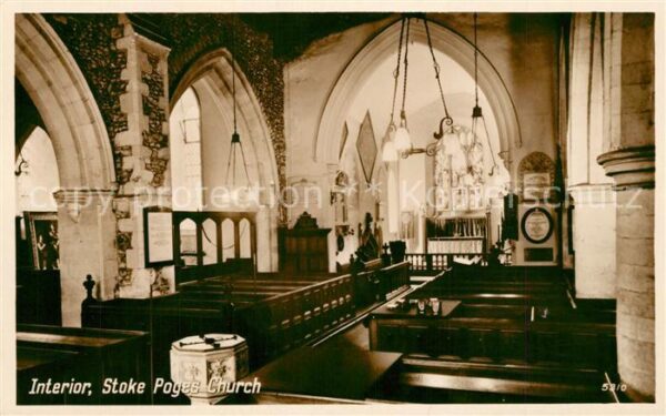Stoke Poges Church interior