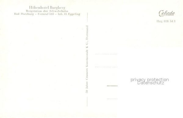 Bad Harzburg Harzburg Stich von 1375 – Bild 2