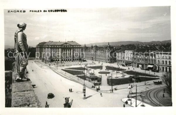 Zagreb Pogled za Kolodvora