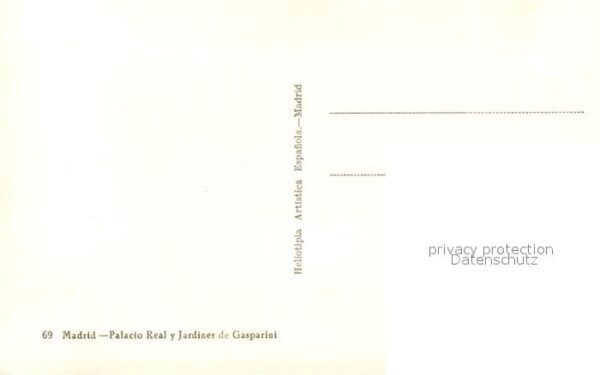 Madrid Spain Palaco Real y Jardiner de Gasparini – Bild 2