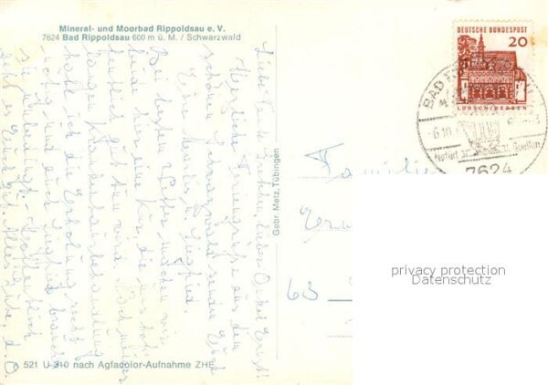 Bad Rippoldsau Schwarzwald Mineral- und Moorbad – Bild 2