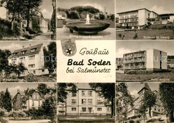 Bad Soden-Salmuenster Schweizerhaus Westfalen-Hof Kurheim-Sto