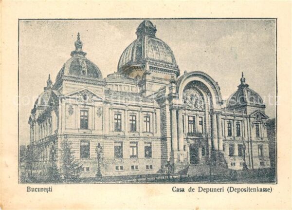 Bukarest Casa de Depuneri Depositenkasse