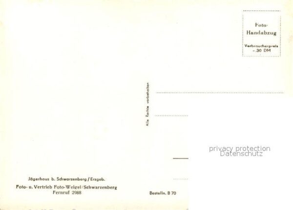 Schwarzenberg Erzgebirge Jägerhaus – Bild 2