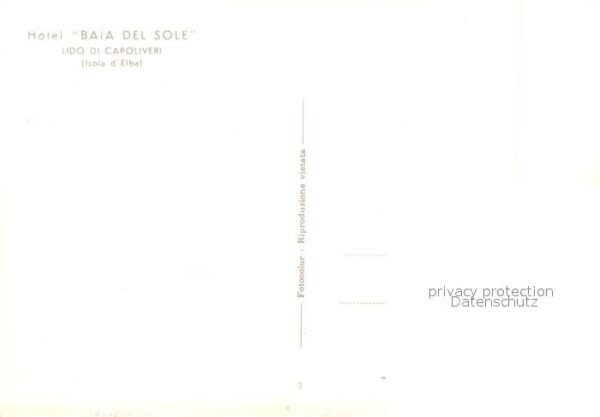 Capoliveri Hotel Baia del Sole Strand – Bild 2