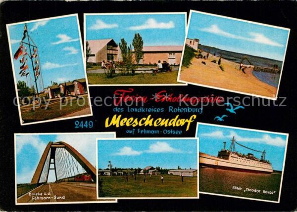 Meschendorf Fehmarn-Brücke Fähre Strand