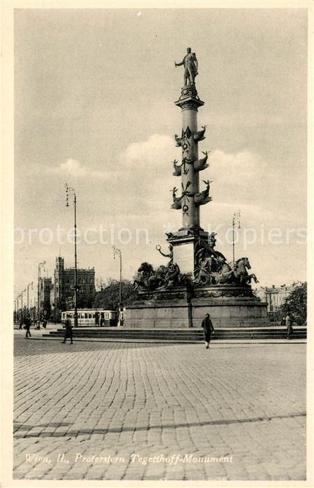 Wien Pratersten Tegetthoff-Monument