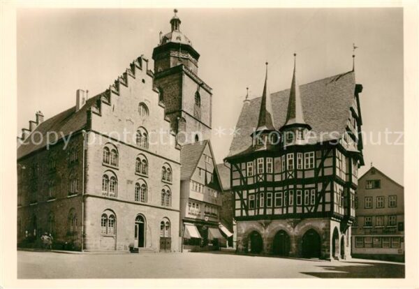 Alsfeld Marktplatz Weinhaus Walpurgiskirche Rat
