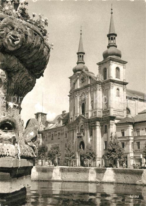 Iglau Jihlava Silberstadt  Kirchenpartie