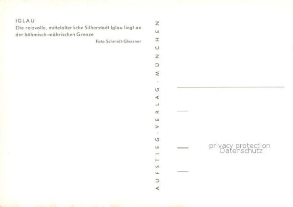 Iglau Jihlava Silberstadt  Kirchenpartie – Bild 2