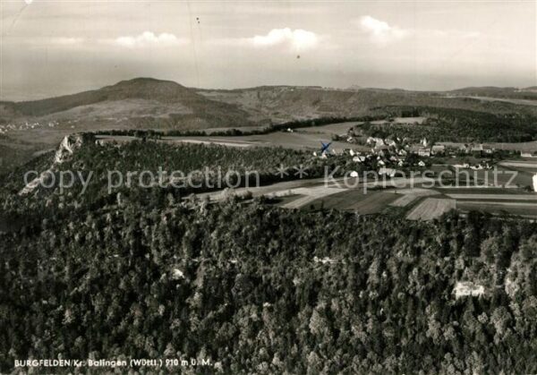 Burgfelden Fliegeraufnahme Balingen