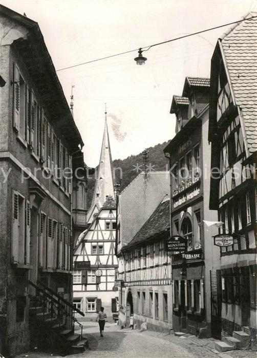 Neckargemuend Fachwerkhäuser