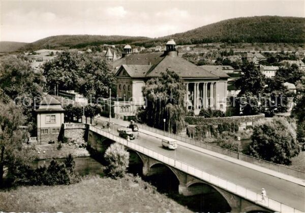 Bad Kissingen Ludwigbrücke und Regentenbau