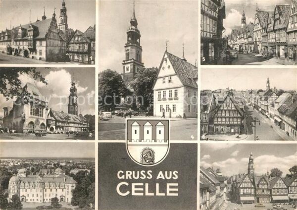 Celle Niedersachsen Rathaus Schloß Zöllnerstrasse Großer-Pl