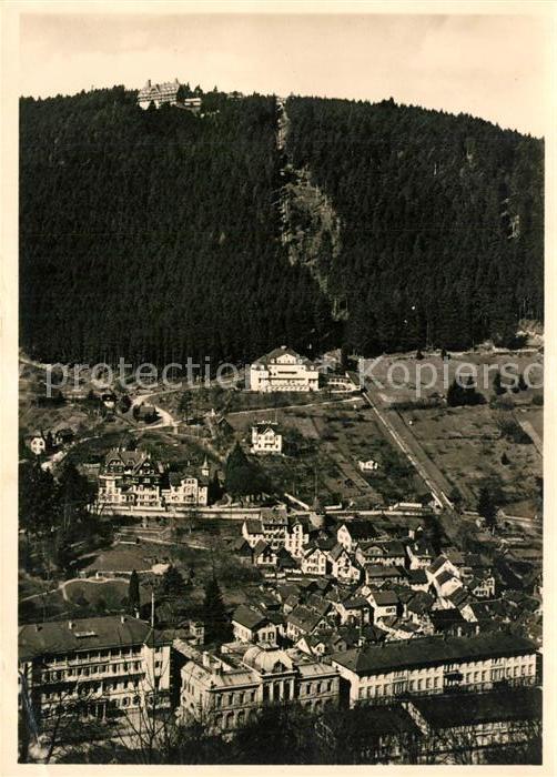 Wildbad Schwarzwald mit Sommerberg