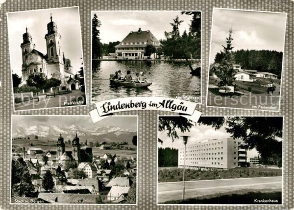 Lindenberg Allgaeu Waldsee Pfarrkirche Feriendorf Krankenh