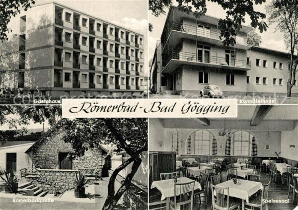 Bad Goegging Gästehaus Römerbadquelle Kurmittelhaus