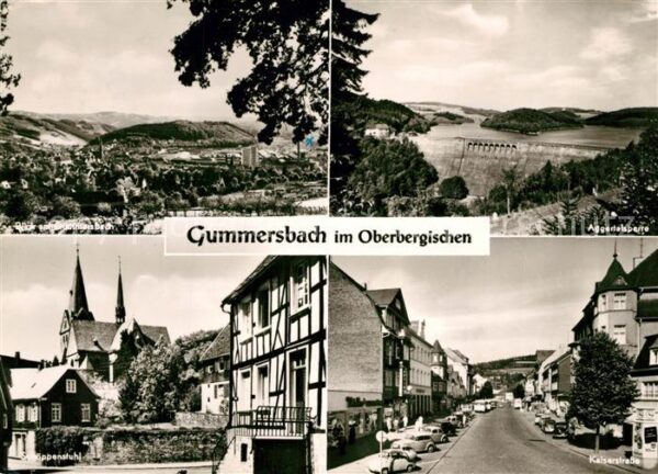 Gummersbach Aggertalsperre Kaiserstrasse Gummersbac