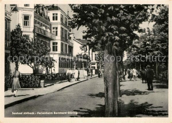 Ahlbeck Ostseebad Ferienheim Bernhard Göring