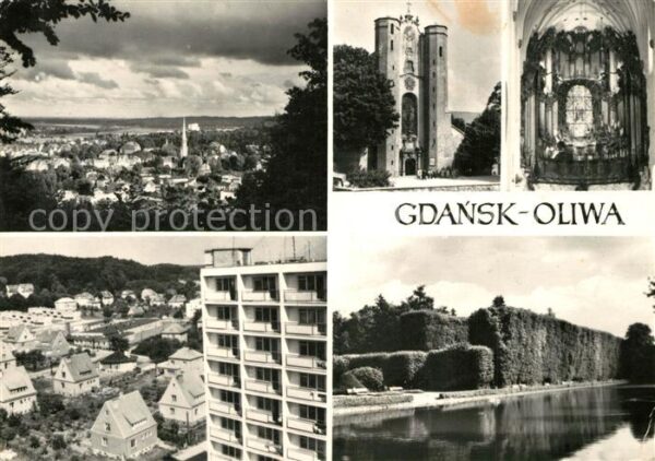 Gdansk Oliwa Katedra Organy Park