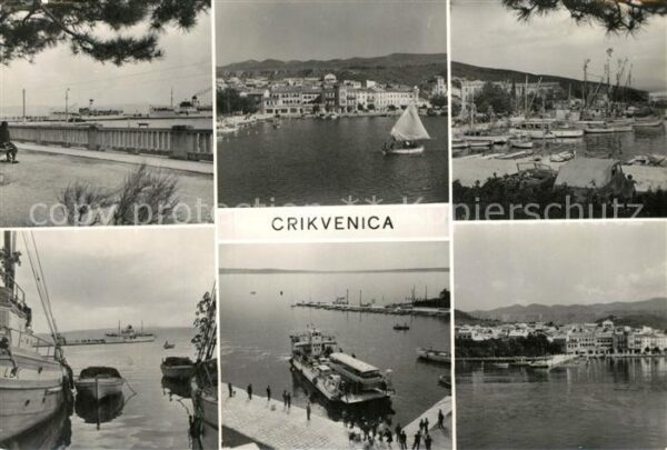 Crikvenica Kroatien Hafen