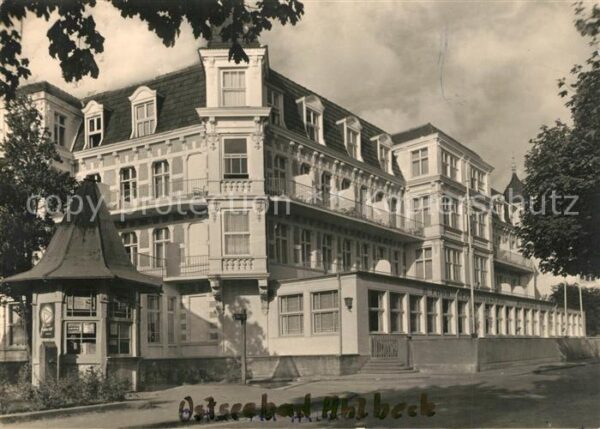 Ahlbeck Ostseebad Erholungsheim Bernhard Göring