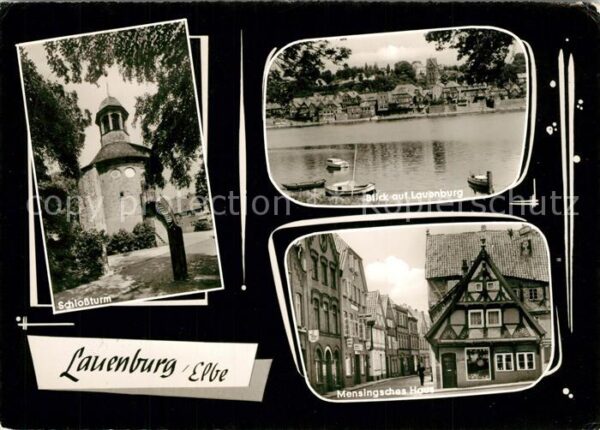 Lauenburg Elbe Schloßturm Mensingsches Haus