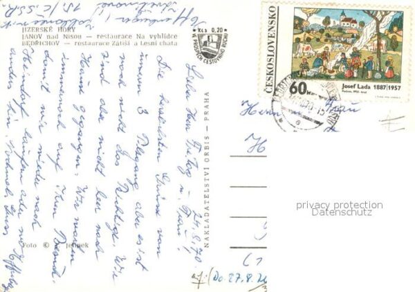 Jizerske hory Janov nad Nisou Bedrichov – Bild 2
