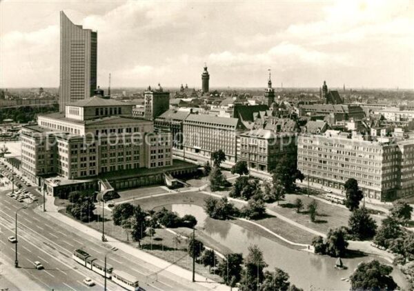 Leipzig Oper Hochhäuser Karl-Marx-Universität