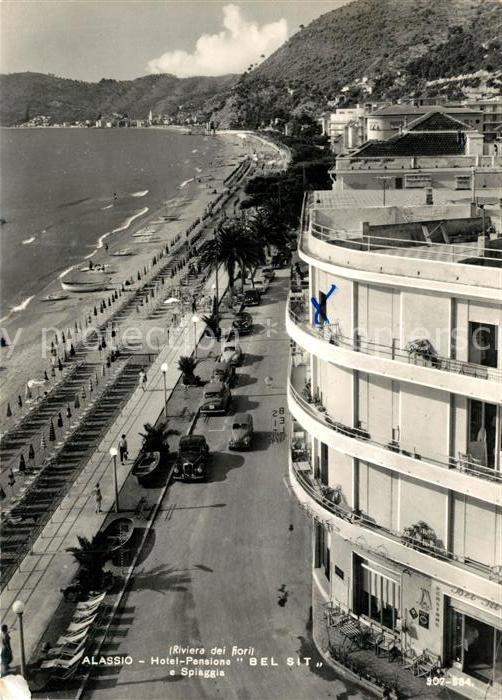 ALASSIO Savona Liguria IT Hotel Pensione Bel Sit Strand