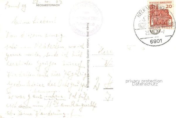 Neckarsteinach Neckarpartie – Bild 2