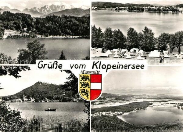 Klopeinersee Fliegeraufnahmen Camping See