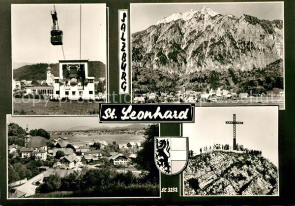 Salzburg Oesterreich St. Leonhard Seilbahn