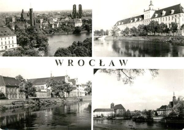 Wroclaw Widok ogolny Partien am Wasser