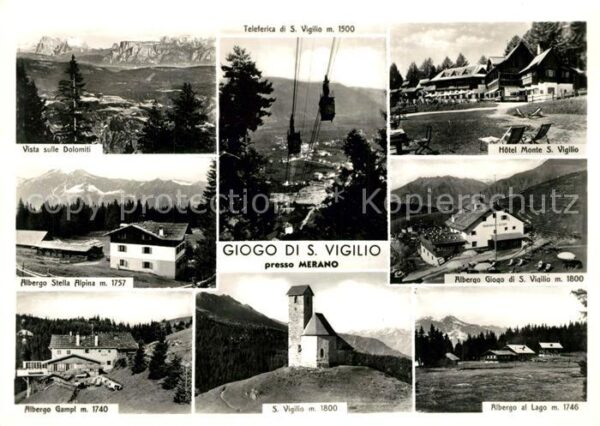 Vigiljoch Giorgo di s. Vigilio Seilbah Hotels Kap