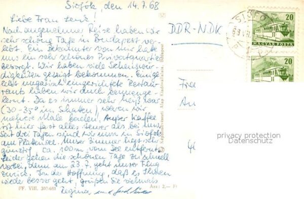 Siofok Balaton Segelboote – Bild 2