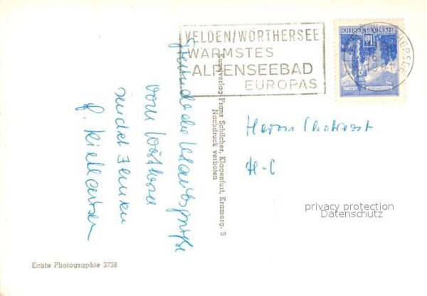 Velden Woerthersee Fliegeraufnahme Seepartien Badestelle – Bild 2