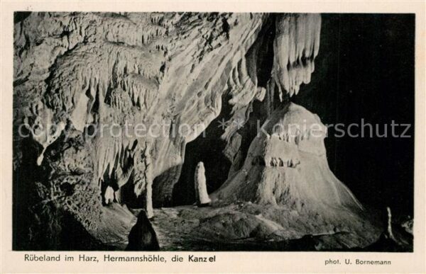 Hoehlen Caves Grottes Rübeland Harz Hermannshöhle Kanzel