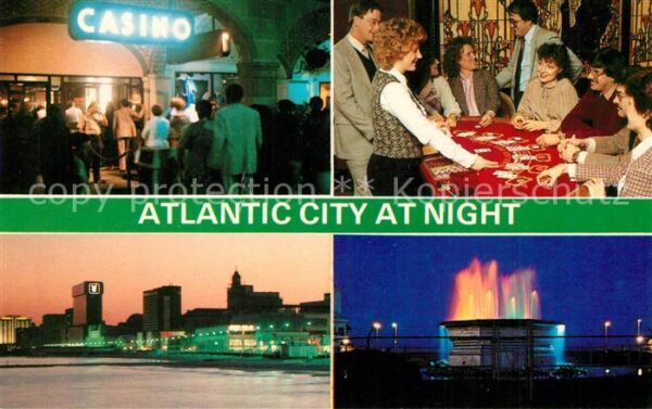 Casino Spielbank Atlantic City Blackjack Table Park Plac