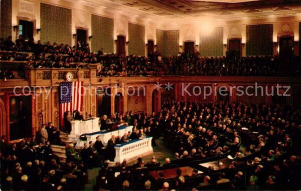 Politik Joint Session U.S. Congress Hall of Rep
