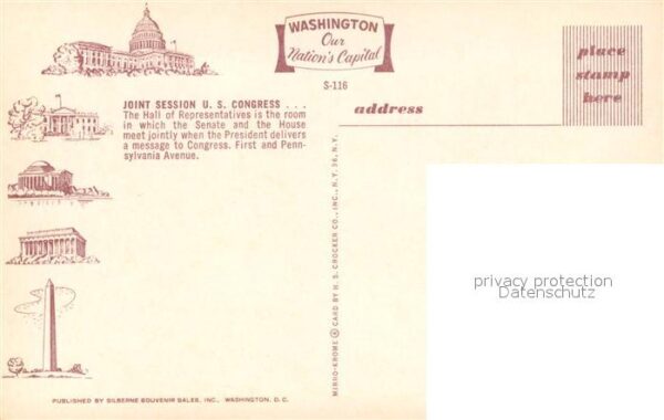 Politik Joint Session U.S. Congress Hall of Rep – Bild 2