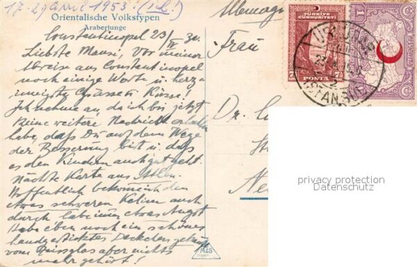 Typen Arabien Araberjunge Esel – Bild 2