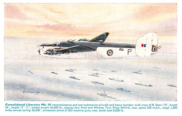 Flugzeuge Militaria Consolidated Liberator Mk. III