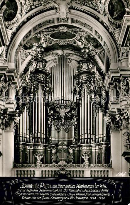 Kirchenorgel Dom Passau